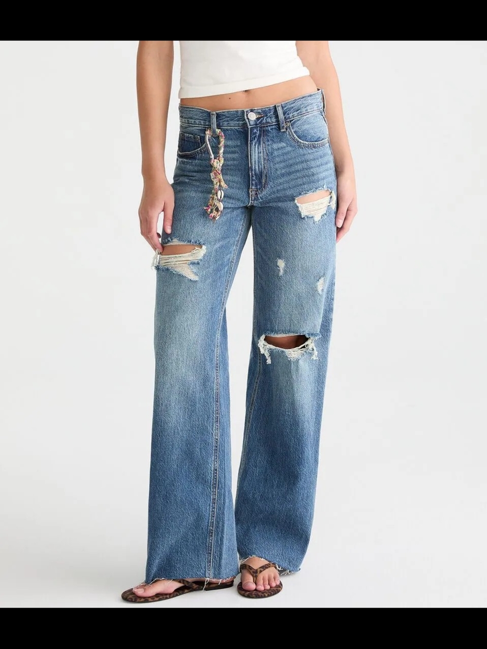 Aeropostale High-Rise Baggy Wide Leg Jean
10R